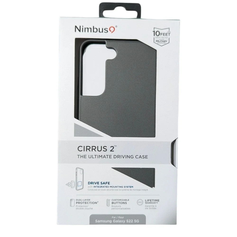 G7. Nimbus9 Cirrus 2 Case for Samsung Galaxy‎ S22 5G Gray See Description